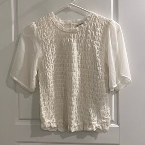 Abercrombie white dress shirt